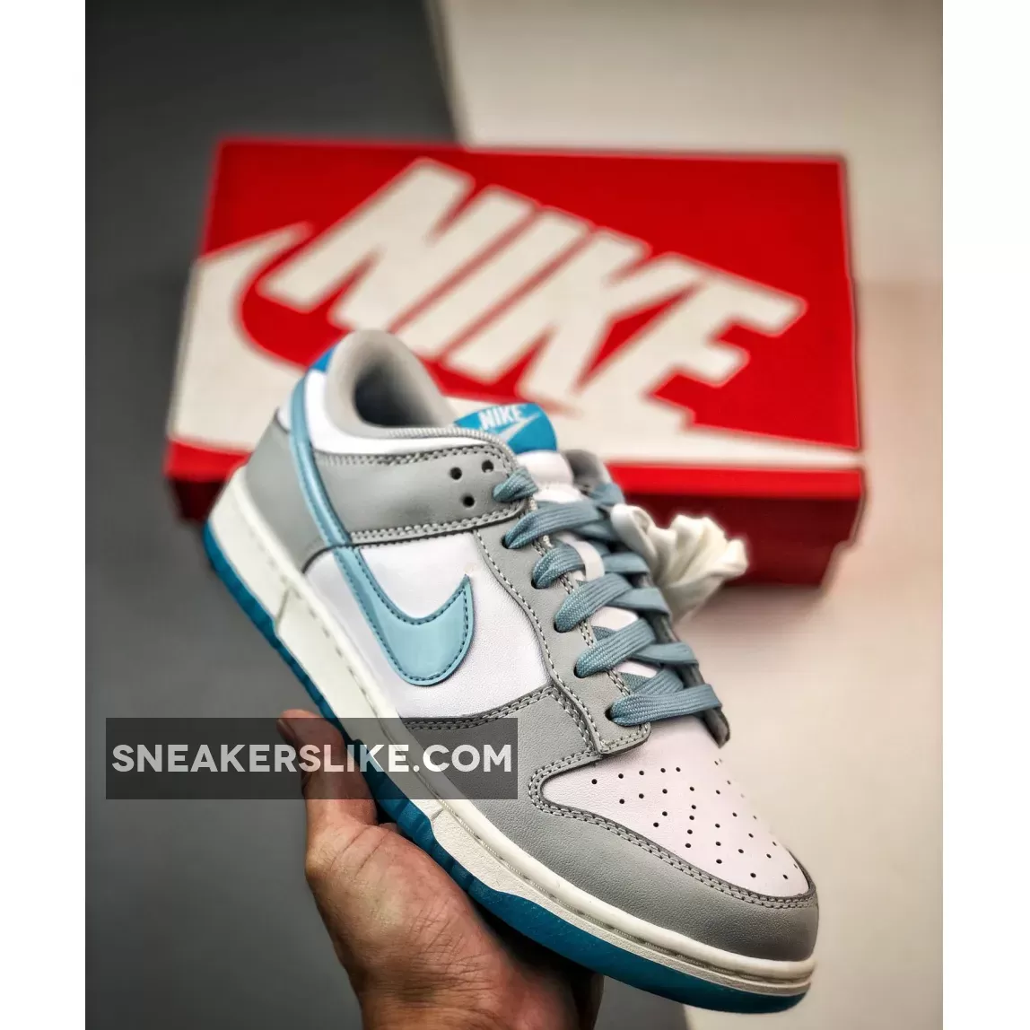 Nike Dunk Low '520' White Blue FN3433-141 Restock