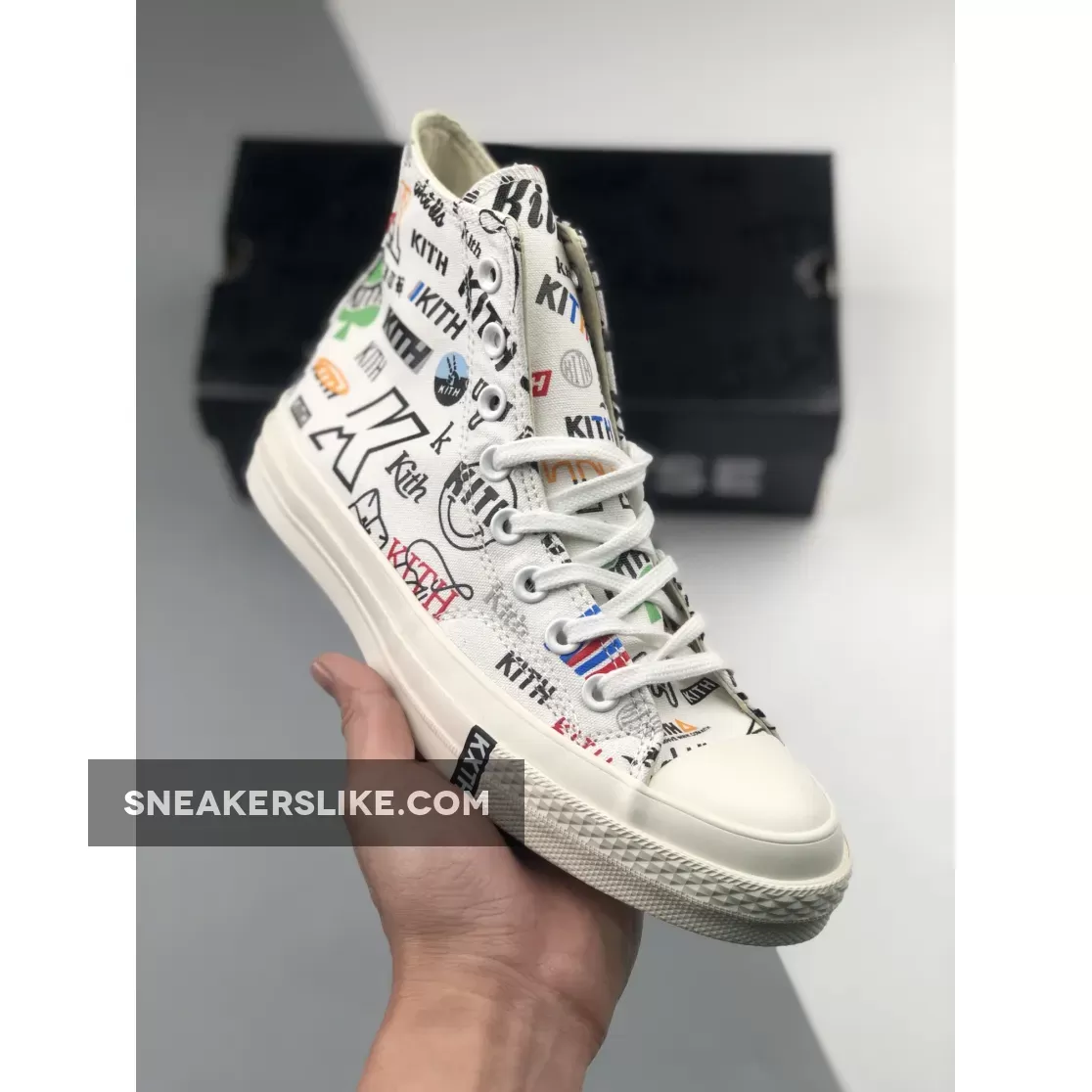 Kith X Converse Chuck 70 High '10th Anniversary' White/Multi 172466C Online