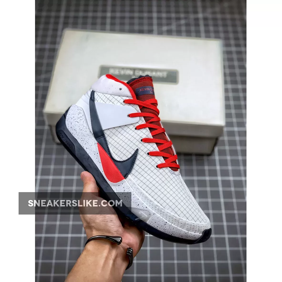 Nike KD 13 'USA' White Red CI9949-101 / kd 13 usa