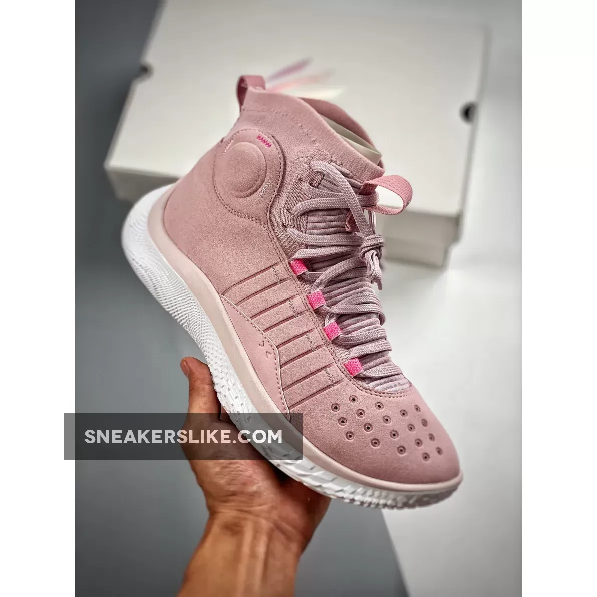 Curry 4 FloTro 'Now You See Me' Pink/White Curry 4 Flotros