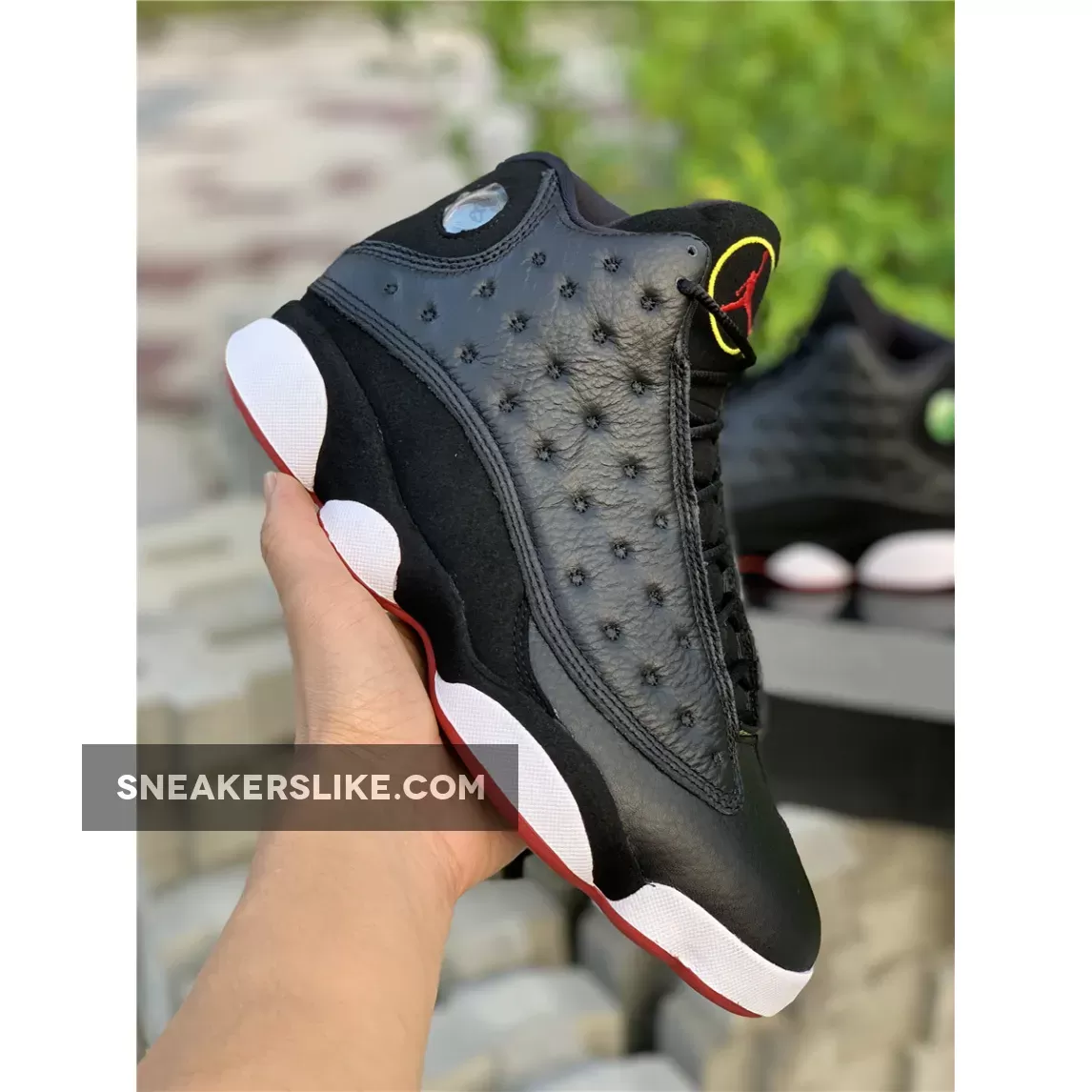 Air Jordan 13 'Playoffs' Black/True Red-White For Sale