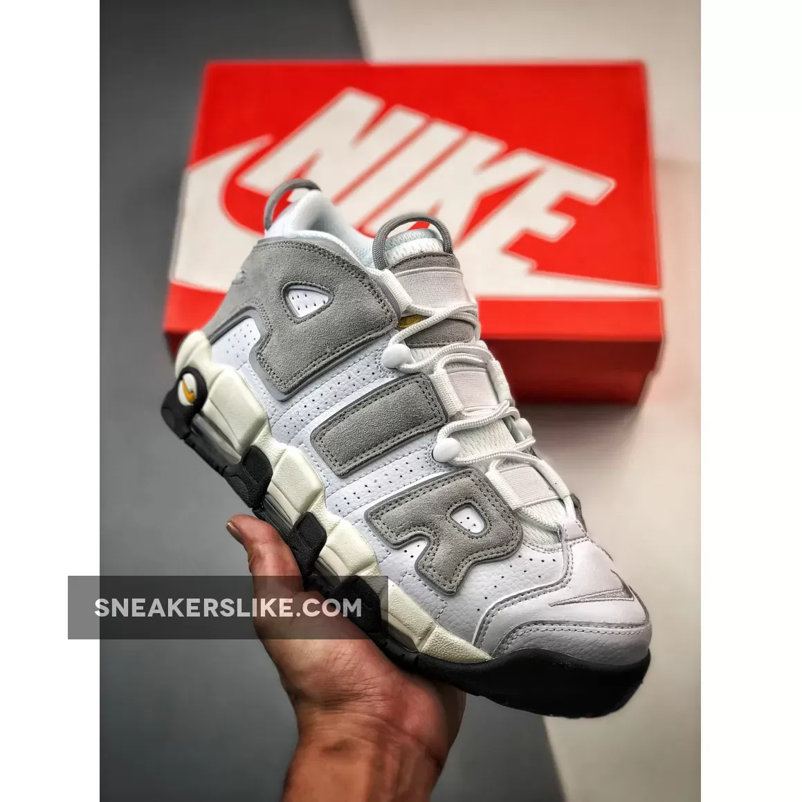 Nike Air More Uptempo 'Pure Platinum Wolf Grey' DZ4516-100 To Buy