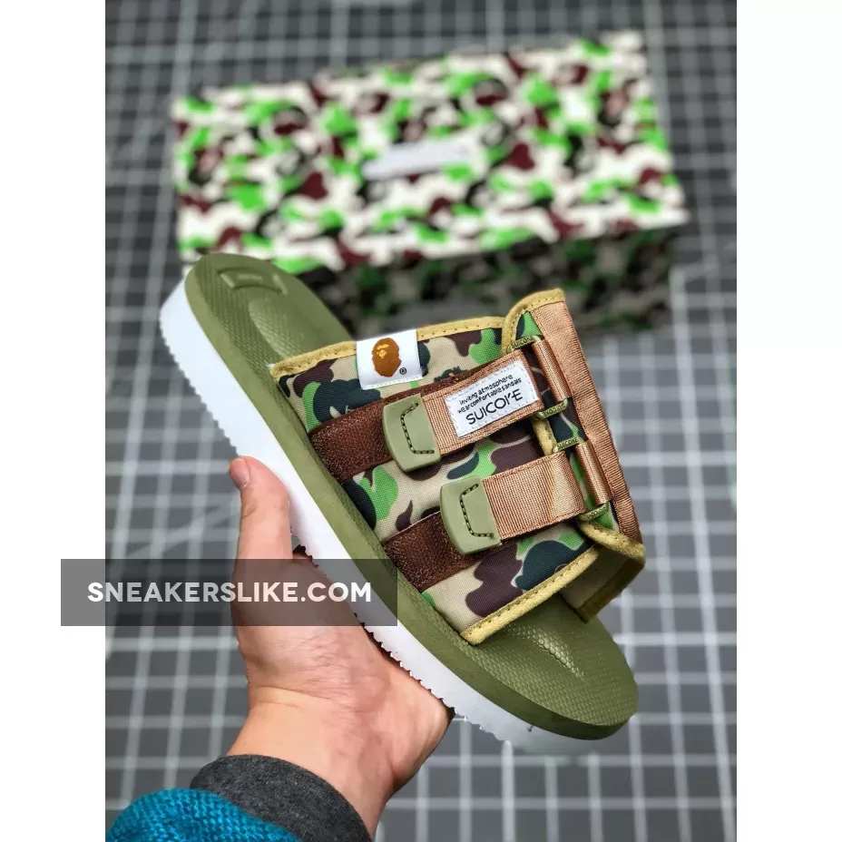 Suicoke X Bape ABC Kaw-Ape Green OG-081APE Online