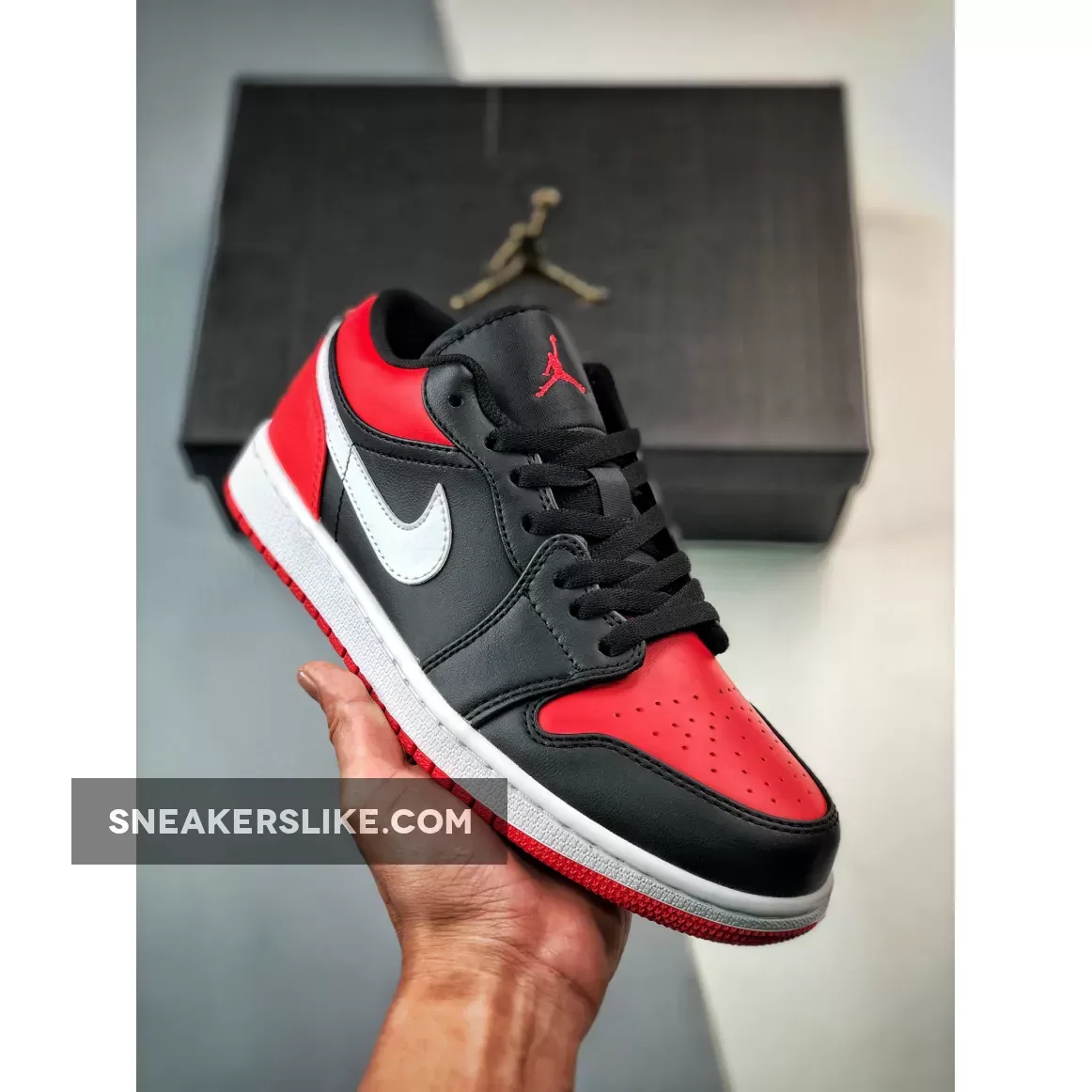 Air Jordan 1 Low 'Alternate Bred Toe' 553558-066 Outlet