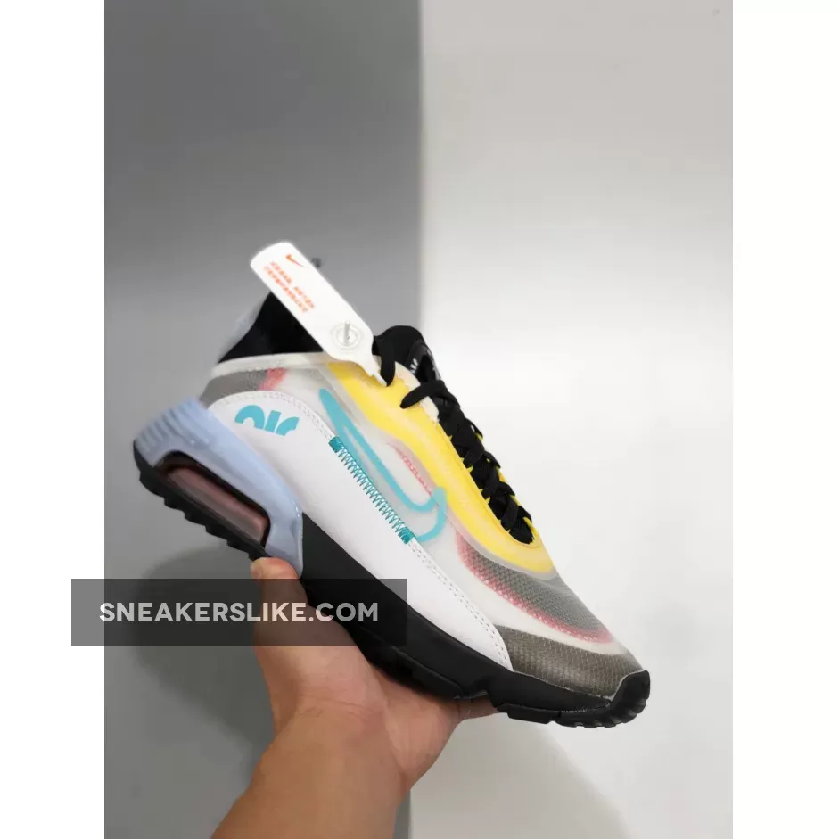 Nike Air Max 2090 Bleached Aqua White CT1091-100 #air max 2090 yellow