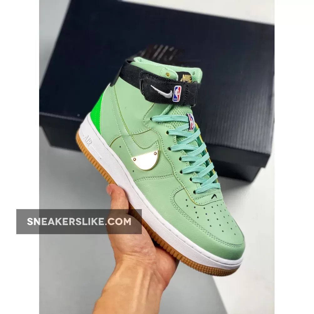 NBA x Nike Air Force 1 High Celtics Green - celtics af1