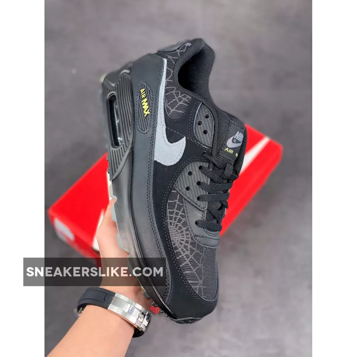 Nike Air Max 90 Spider Web Black DC3892-001