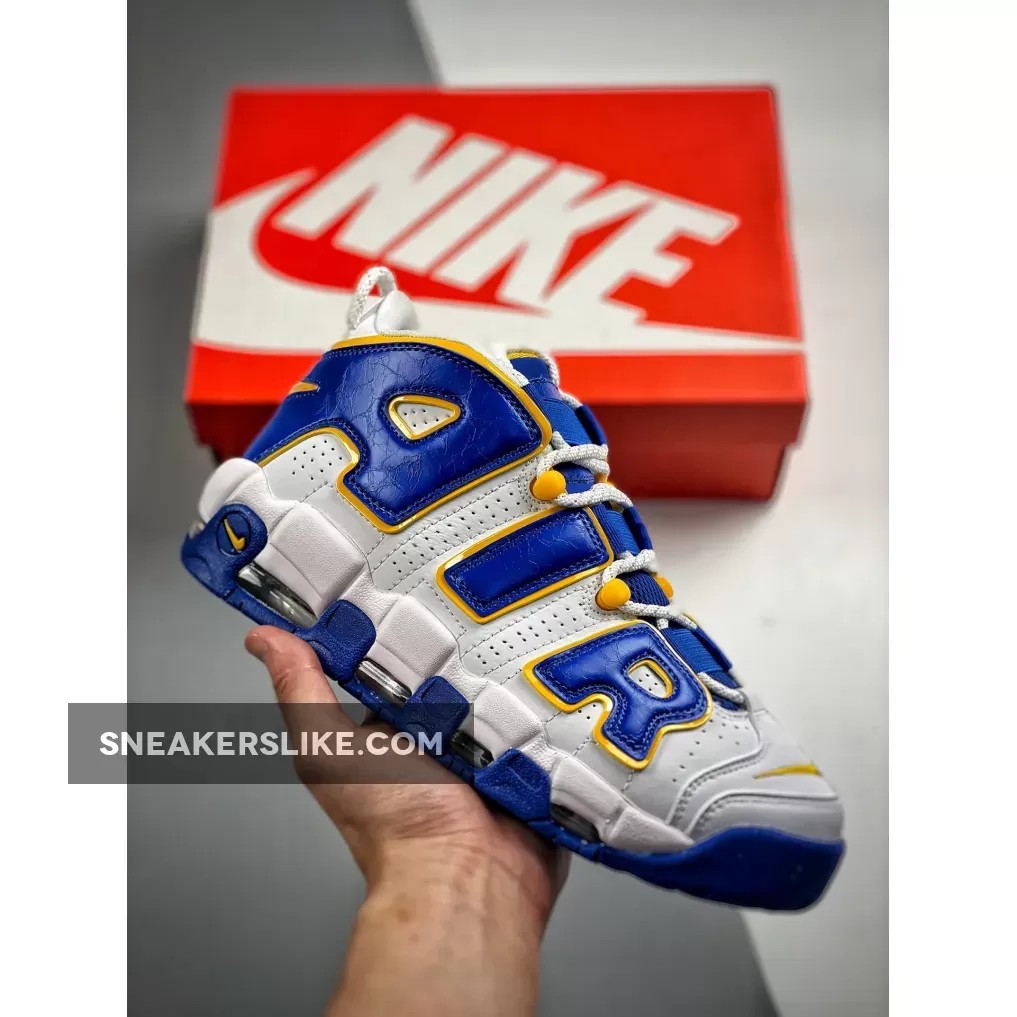 Nike Air More Uptempo Game Royal Yellow Ochre Nike Yellow Ochre