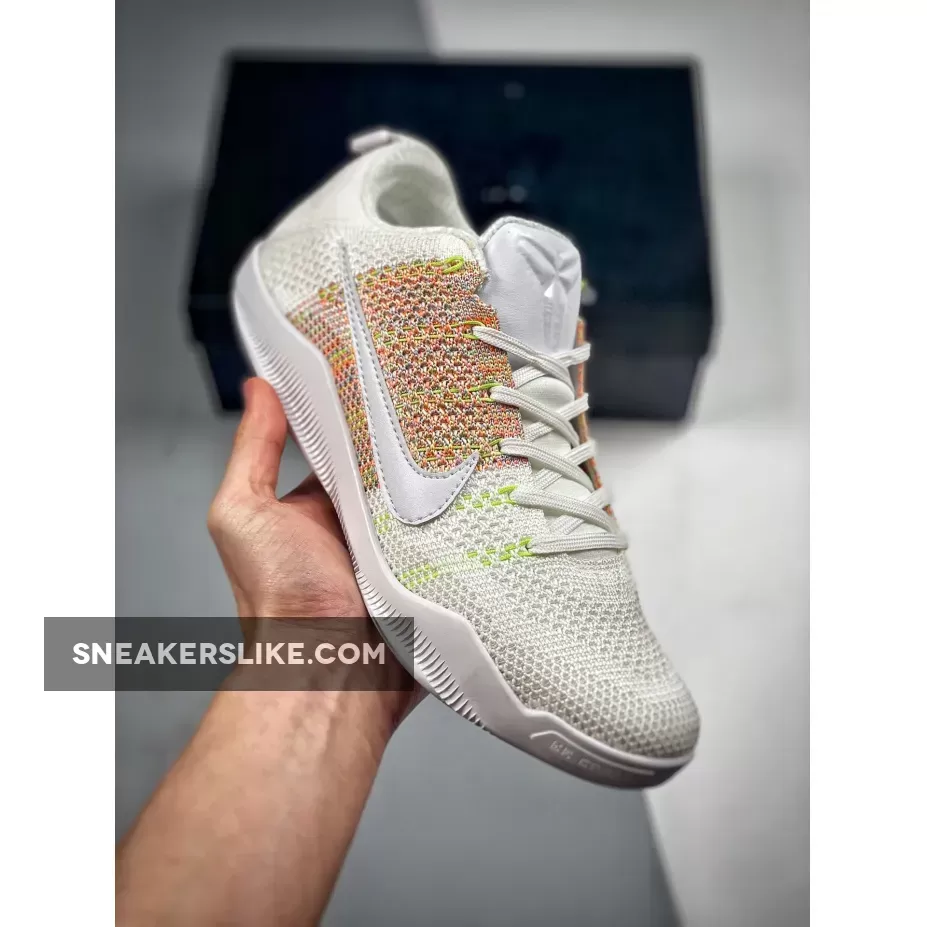 Nike Kobe 11 Elite Low 4KB White/Multicolor