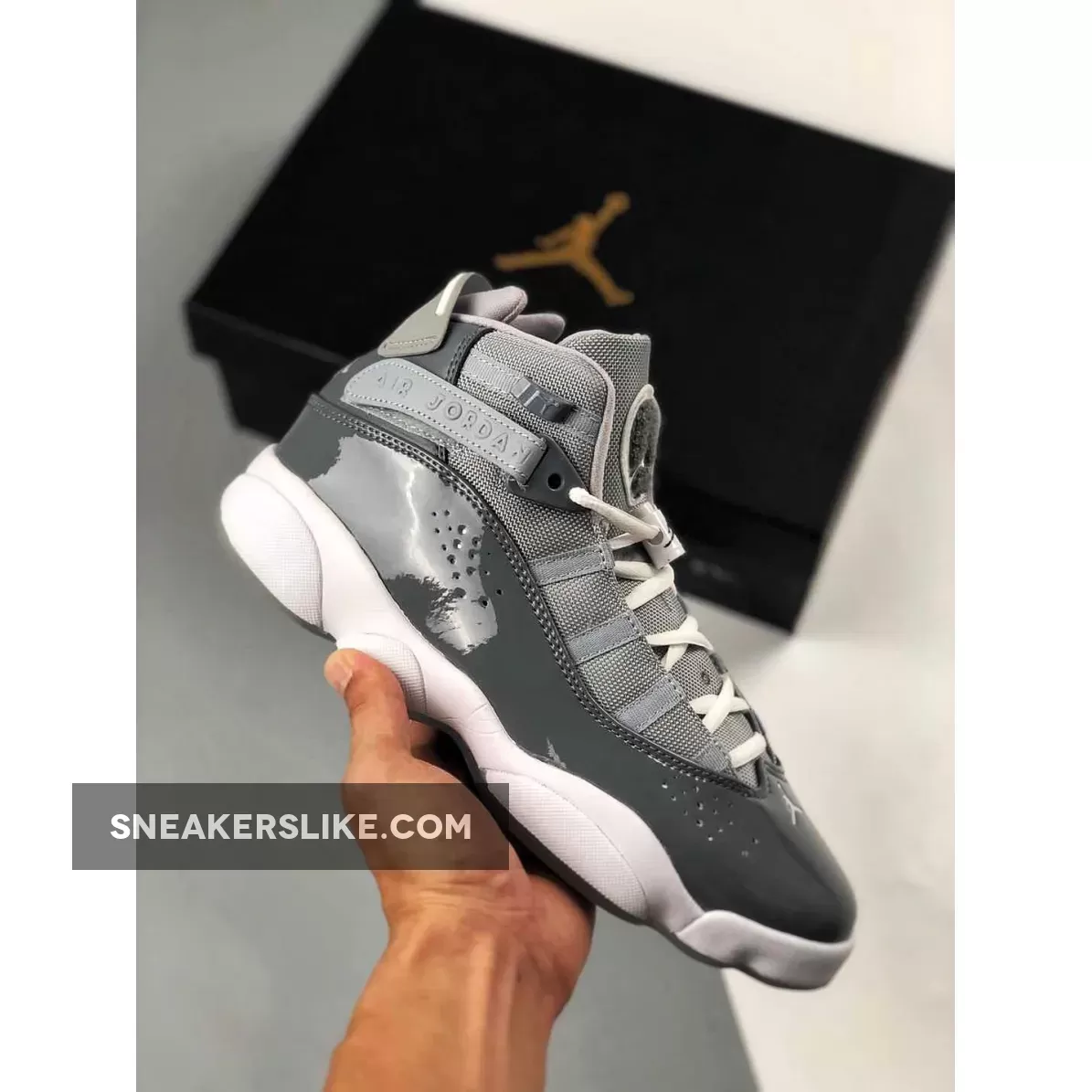 Jordan 6 Rings Grey WMNS 322992-015 cool gray 6 rings