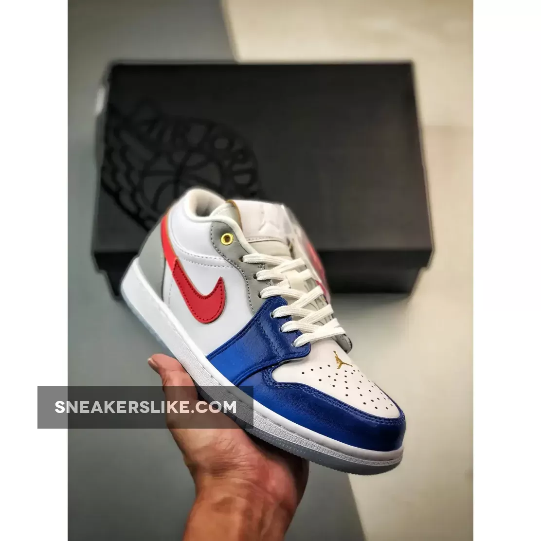 Air Jordan 1 Low "Philippines" White/University Red FN8901-164