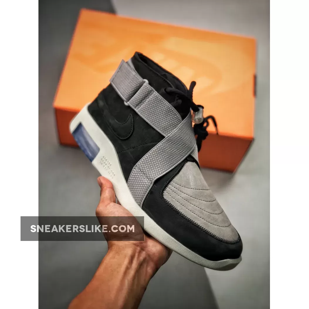 Nike Air Fear of God Raid "Friends & Family" Black/Atmosphere Grey-Sail