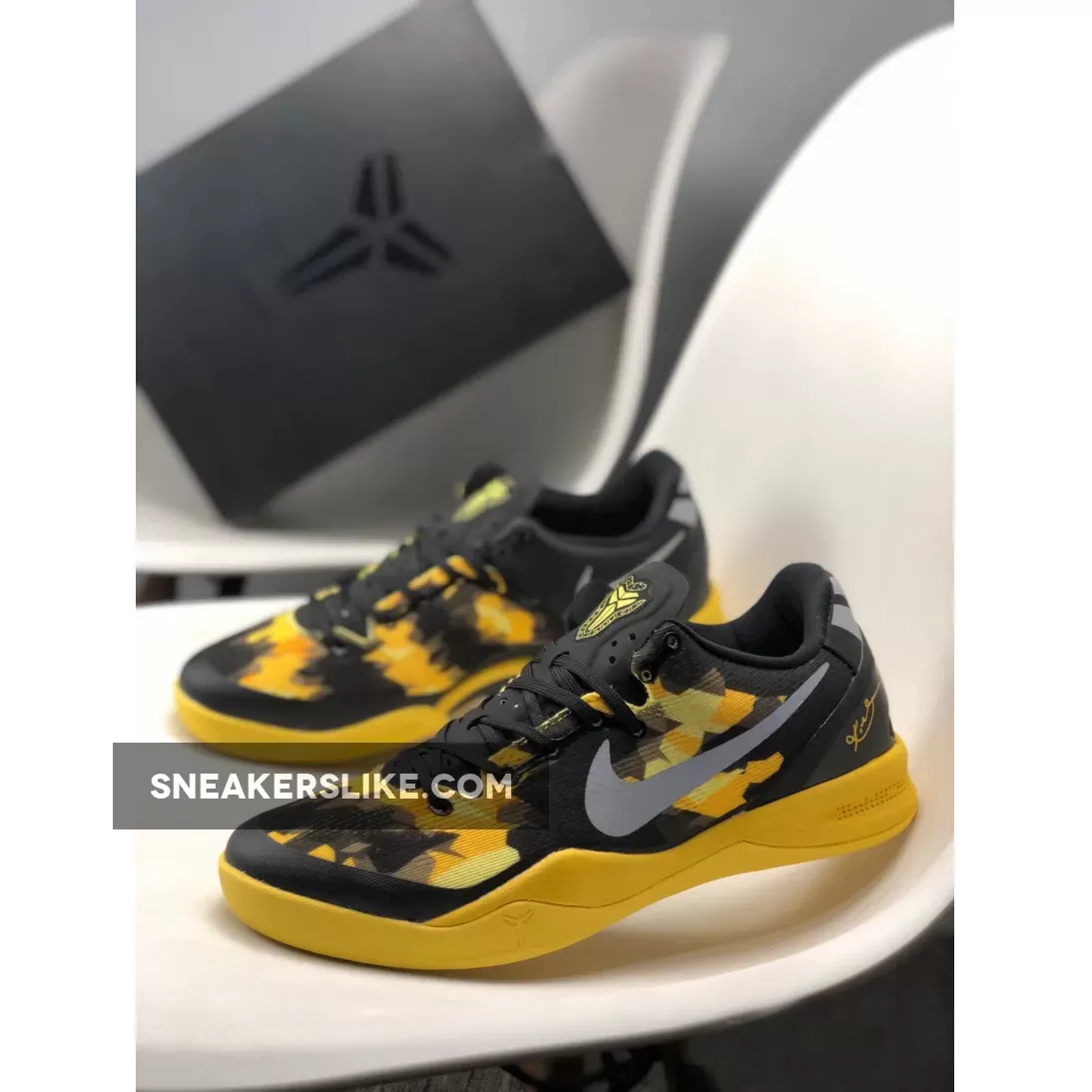 Nike Kobe 8 Black/Yellow kobe yellow and black