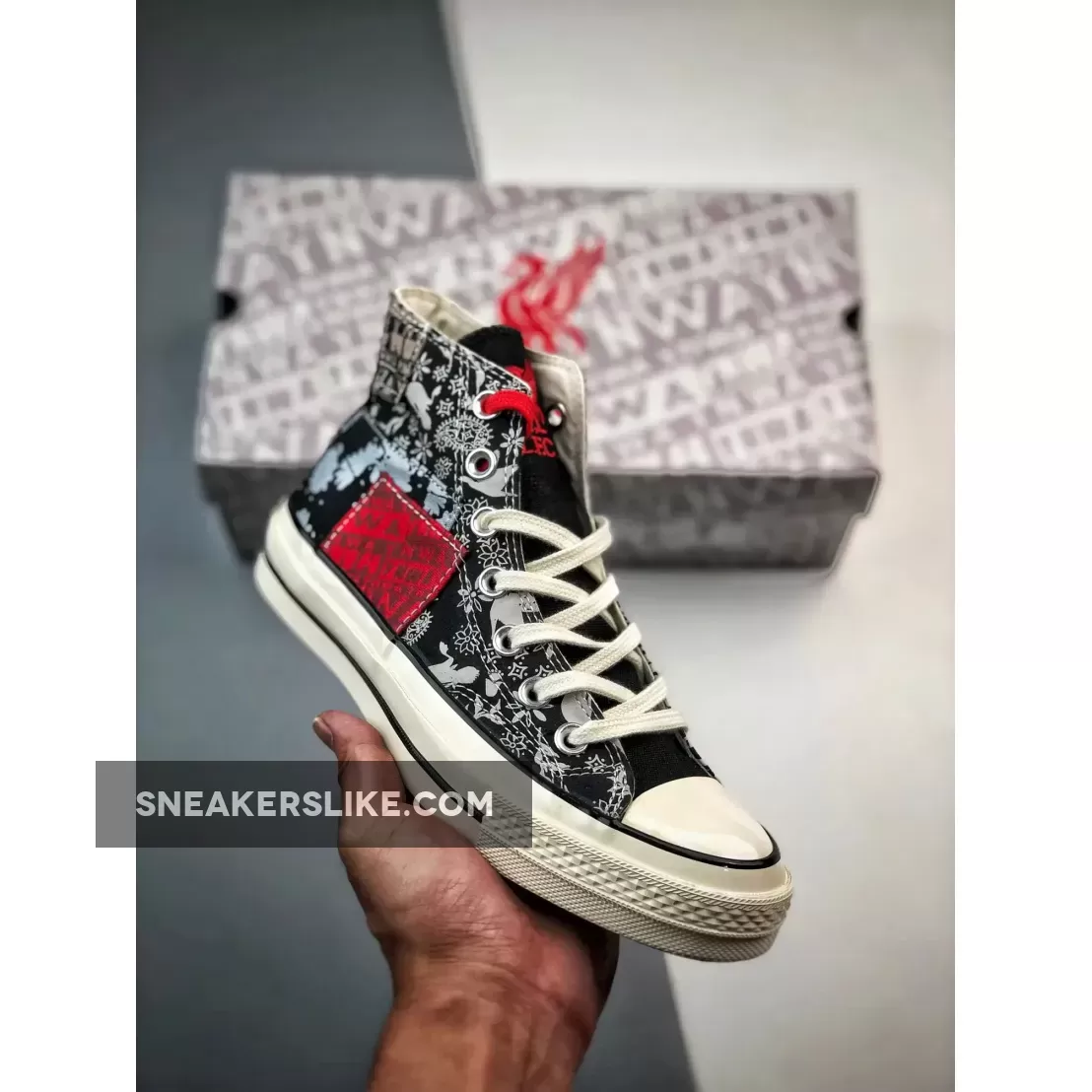 LFC X Converse Chuck 70 Black/Egret/Tomato A05964C Restock