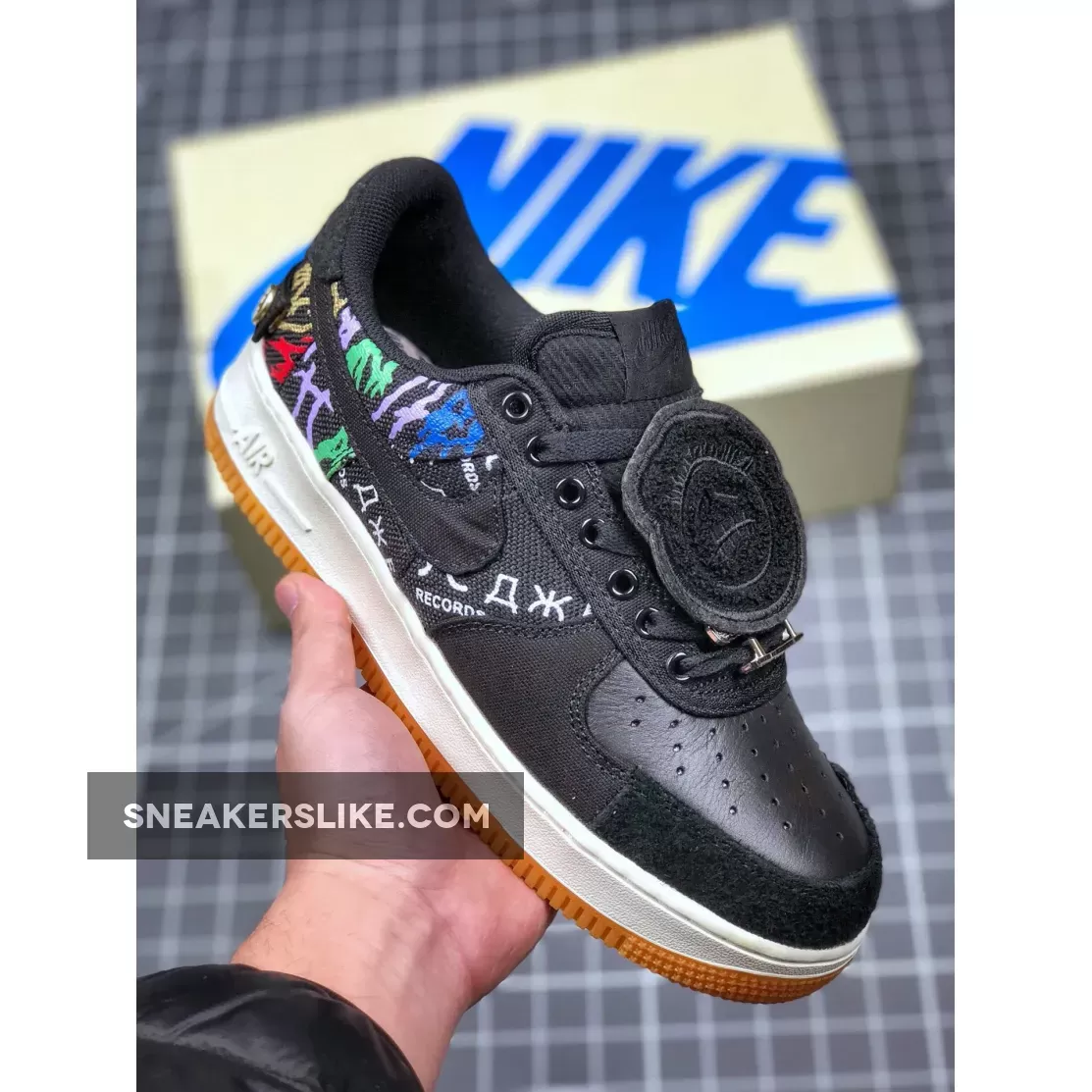 Alternate Travis Scott x Nike Air Force 1 'Cactus Jack' - nike air force 1 alternative