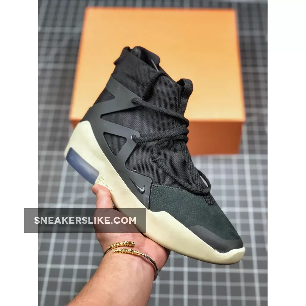 Nike Air Fear of God 1 Black/Black Fear Of God Nikes