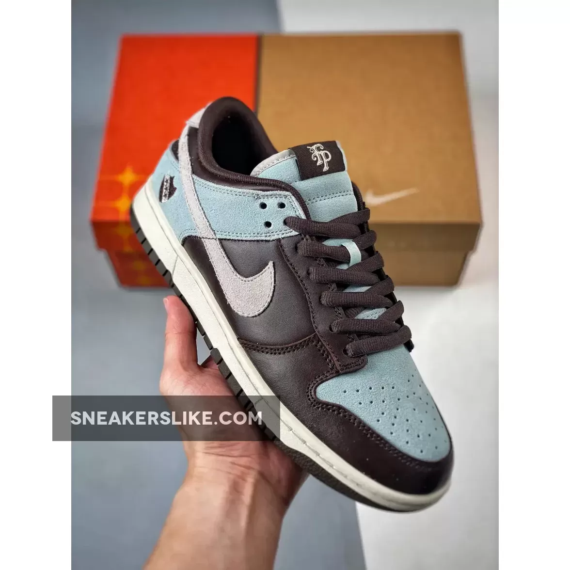 Nike Dunk Low ID Rare Black Sky Blue 312221-992