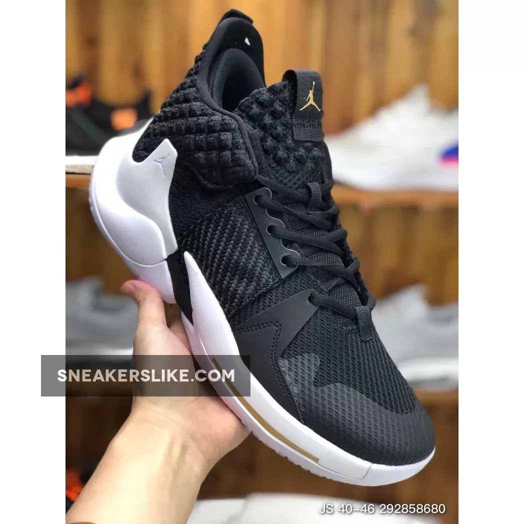 Jordan Why Not Zer0.2 'The Family' Black/White BV6352-001 Why Not Zer0 2 The Family