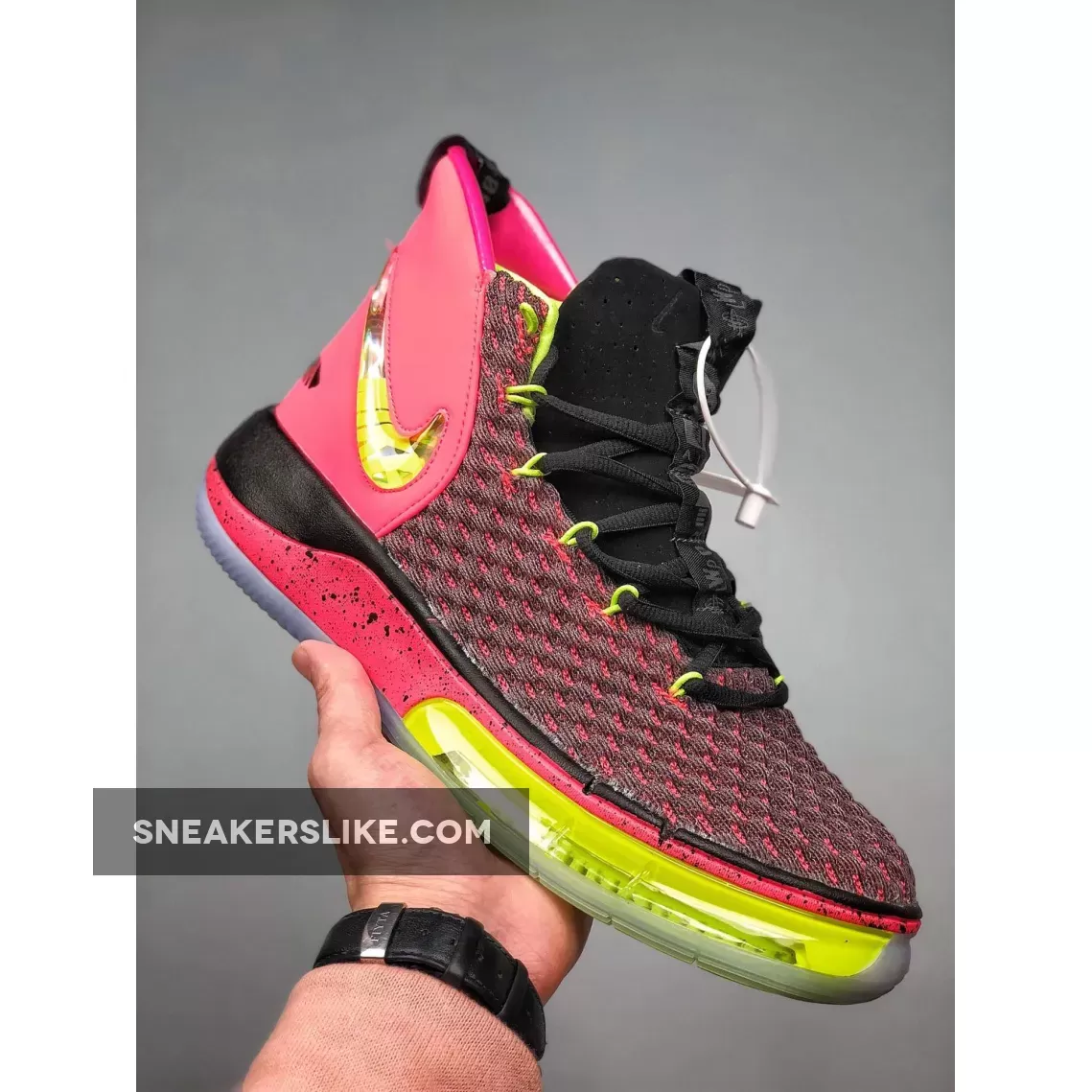 Nike AlphaDunk 'Hoverboard' Racer Pink/Volt-Black Outlet