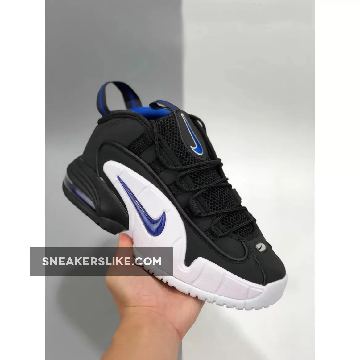 Nike Air Max Penny 'Orlando' Black/Varsity Royal-White #air max penny black and varsity royal