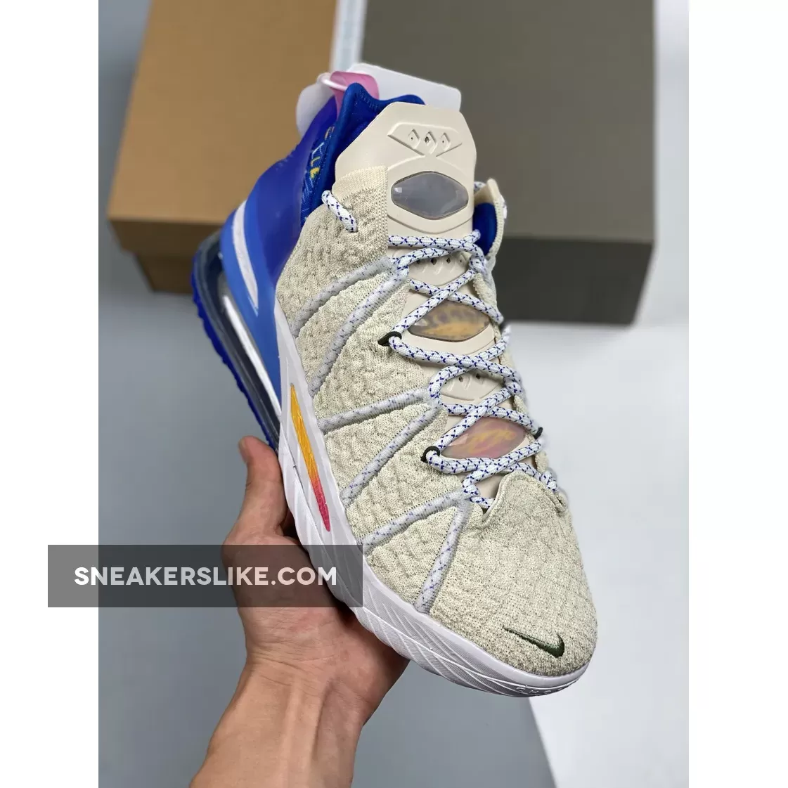 Nike LeBron 18 'Los Angeles By Day' DB8148-200 #lebron 18 xmas in la