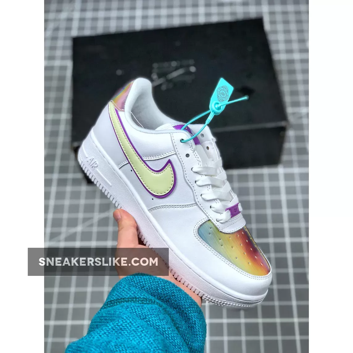 Nike Air Force 1 Low Iridescent Easter Pack 2020 CW0367-100 / easter nike air force 1