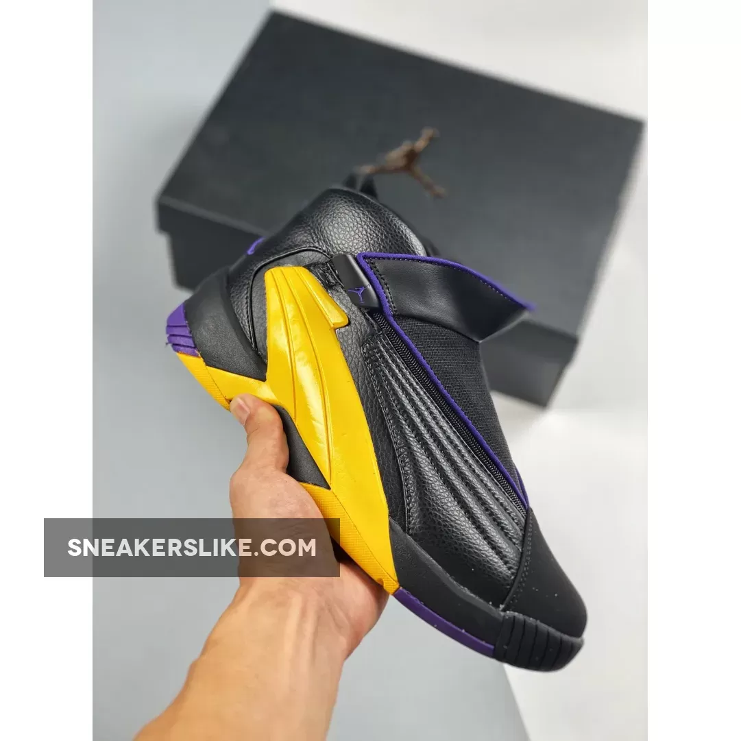 Jordan Jumpman Swift 'Lakers' Black/Amarillo-Court Purple AT2555-007 New Releases