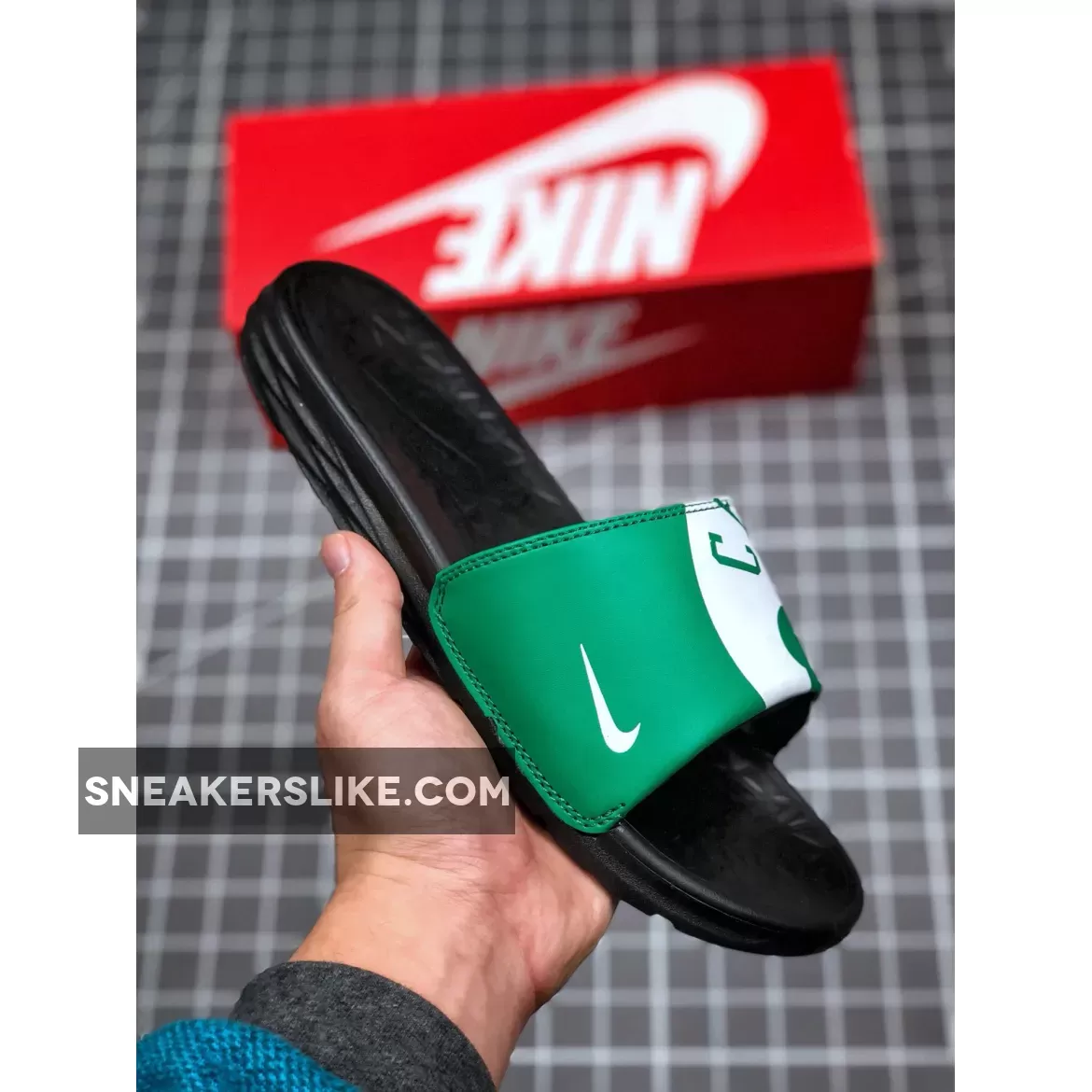 Boston Celtics Benassi Solarsoft Slide 2 917551-301 Restock