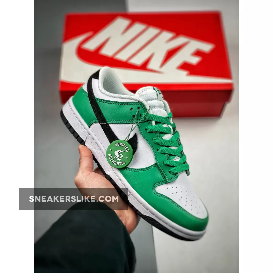 Nike Dunk Low 'Celtics' White/Green-Black FN3612-300 nike dunk low celtics