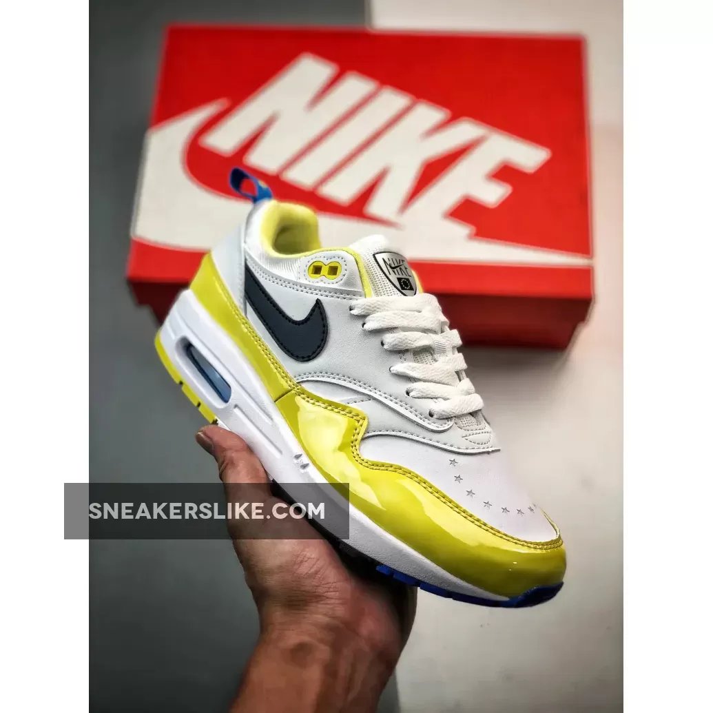 Nike Air Max 1 ‘86 OG Golf "Solheim Cup EU" White/Obsidian-Tour Yellow