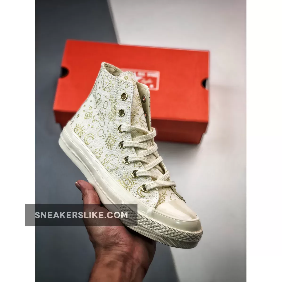 Converse Chuck 70 Golden Elements High Egret/Light Gold - golden elements converse