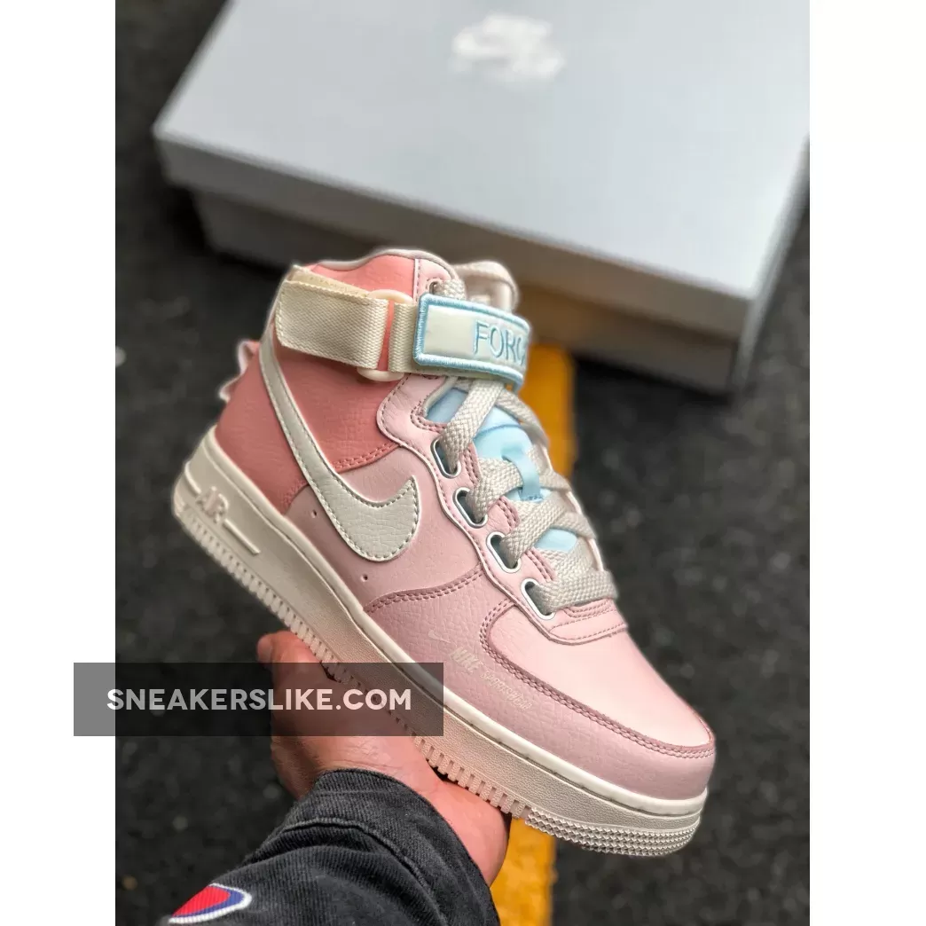 Nike Air Force 1 High Utility 'Force Is Female' Echo Pink/Sail CQ4810-621 Online