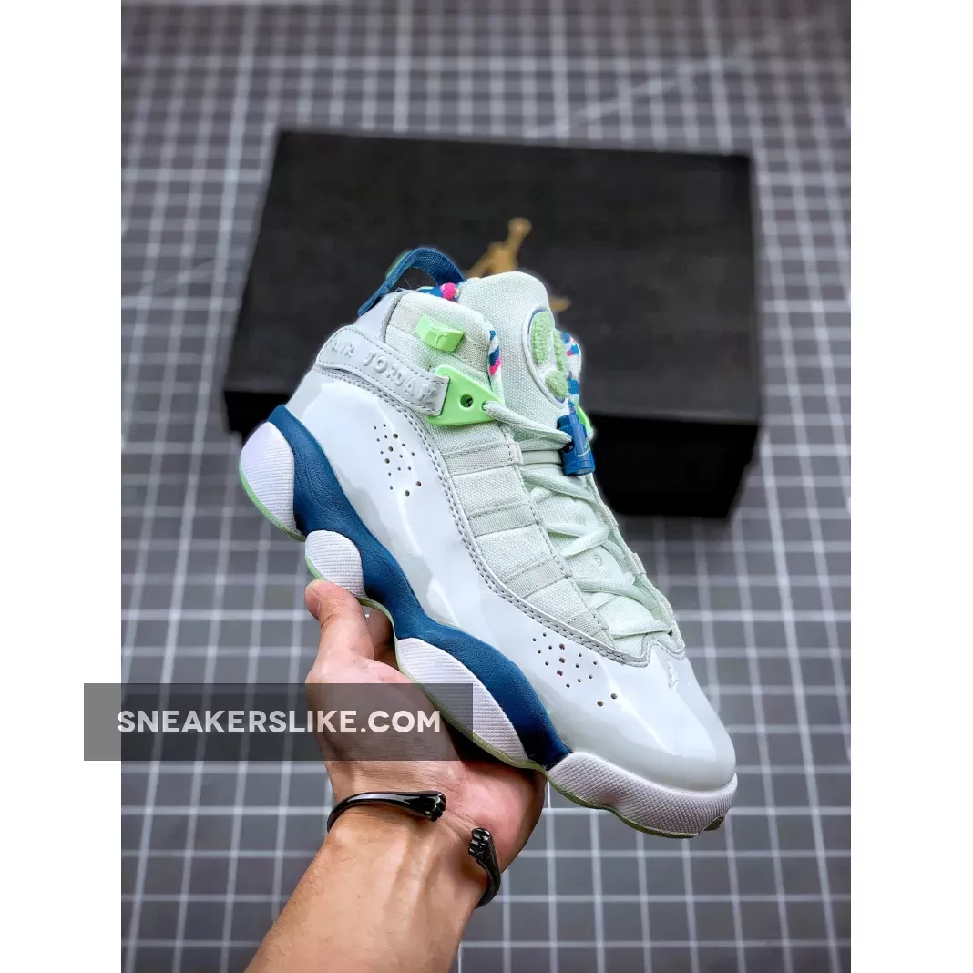 Jordan 6 Rings GS 'Green Abyss' - 6 rings green