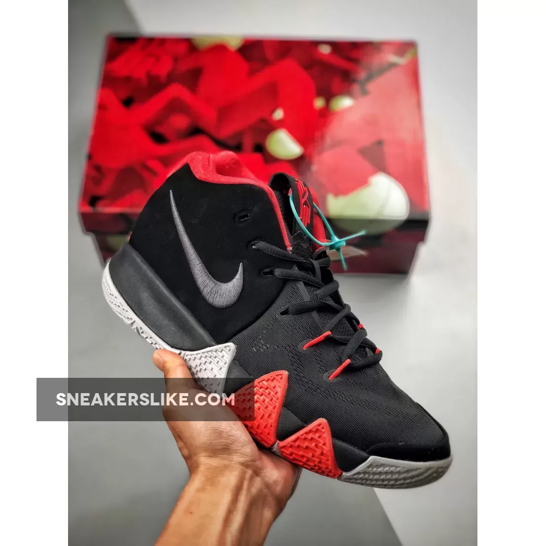 Nike Kyrie 4 '41 For The Ages' Black/Dark Grey 943806-005 Outlet