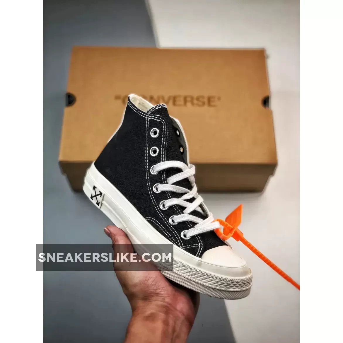 New Releases Off-White X Converse Chuck Taylor Black White 162204C-001