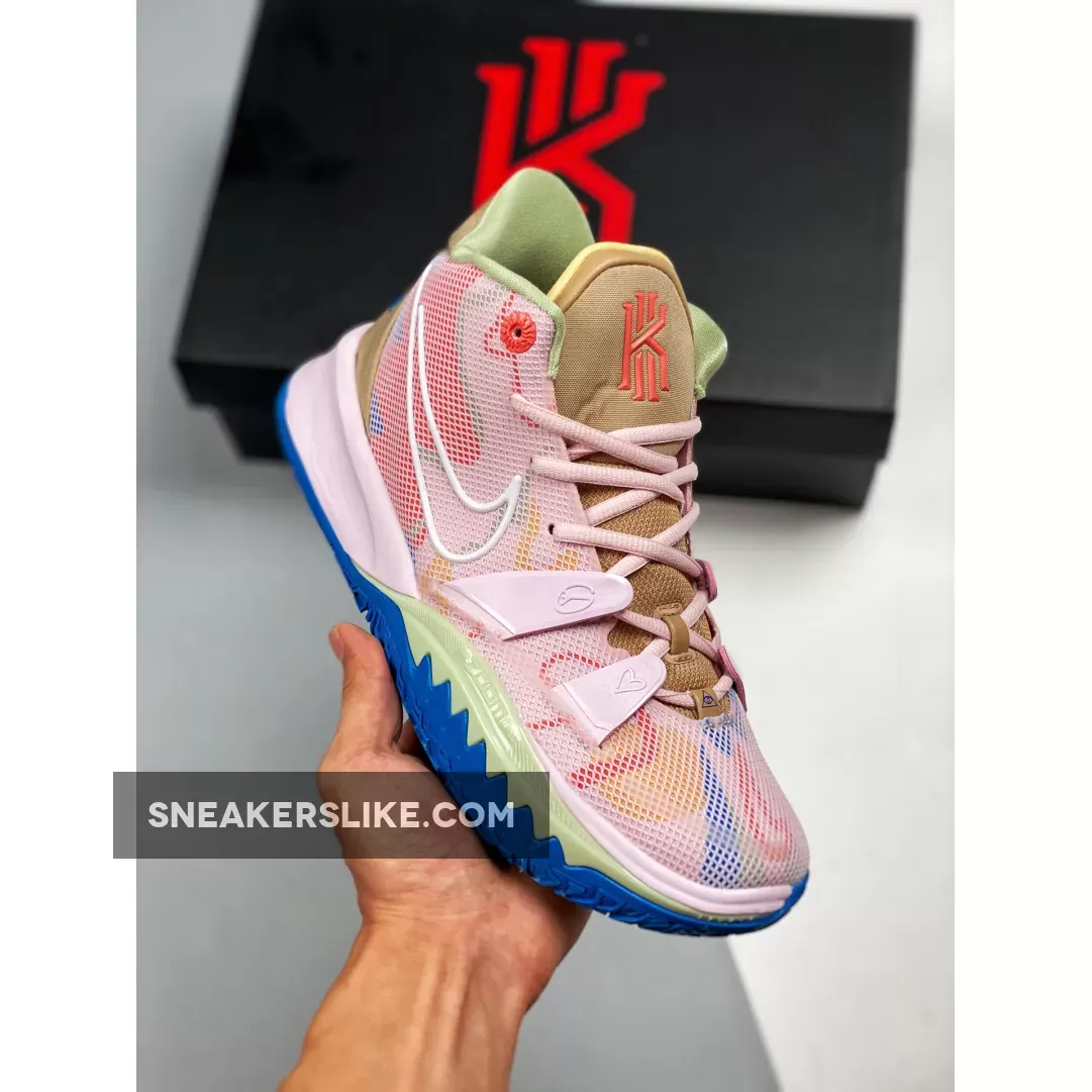 Nike Kyrie 7 GS 1 World 1 People Pink For Womens CT4080-600 #kyrie 7 '1 world 1 people pink