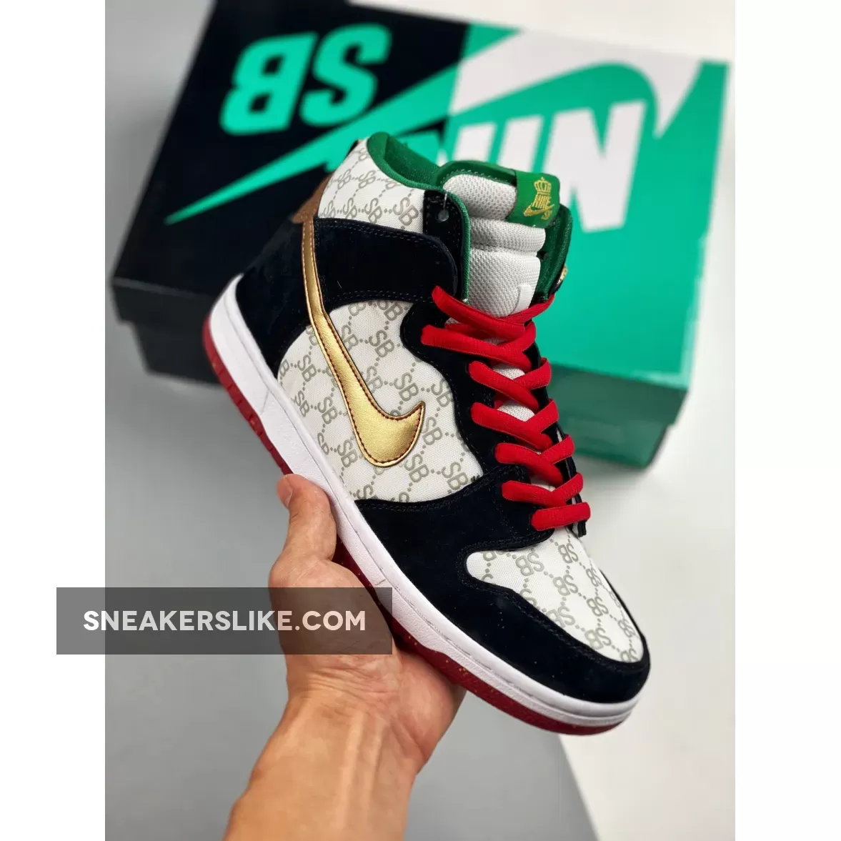 Black Sheep x Nike Dunk High SB 'Paid In Full' - nike sb paid in full