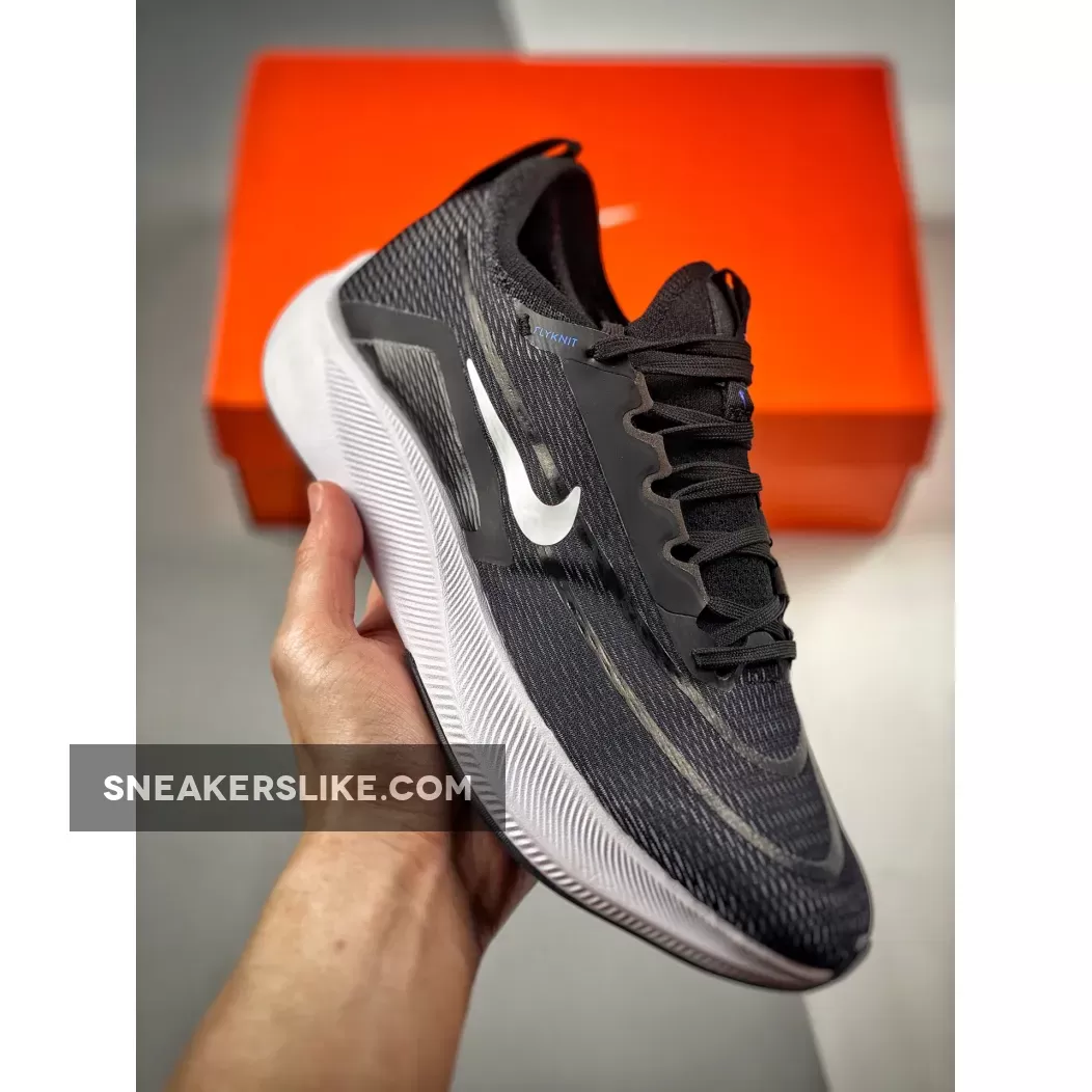 Nike Zoom Fly 4 Black White CT2392-001 Brand New