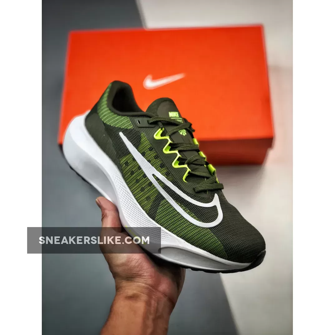 Nike Zoom Fly 5 Olive/Yellow DM8968-301 New Releases