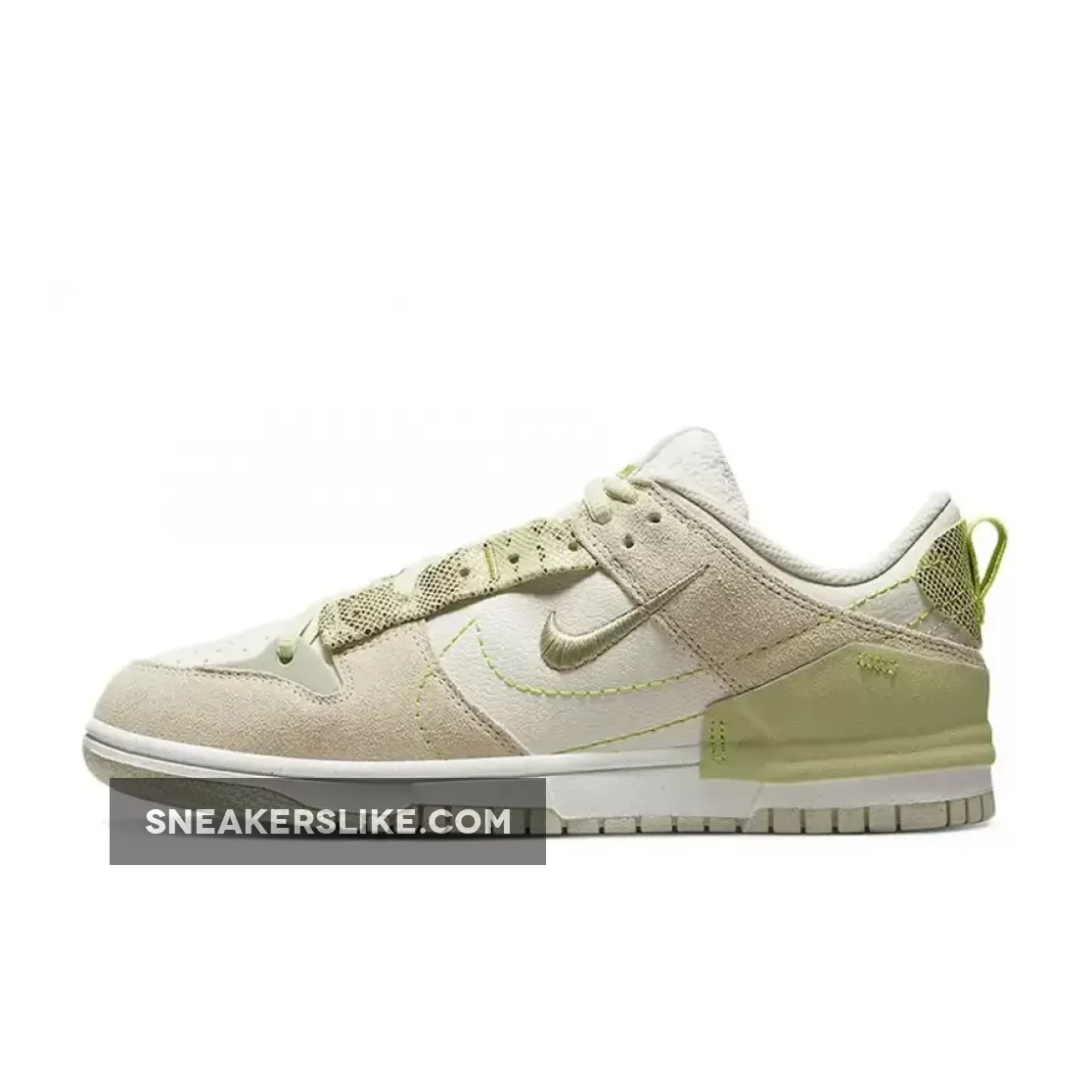 Nike Dunk Low Disrupt 2 'Green Snake' DV3206-001 Nike Dunk Low Green Snakeskin