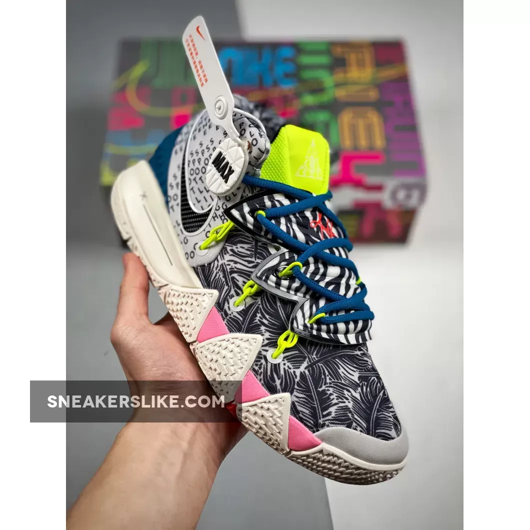 Nike Kybrid S2 'What The 2.0' Black White Grey Neon - kybrid s2 black