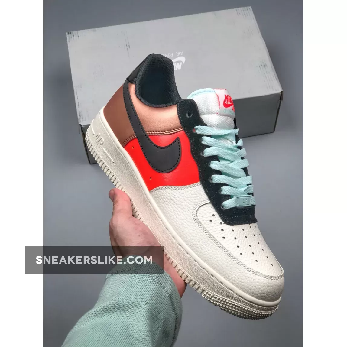 Nike Air Force 1 Low Metallic Red Bronze With Multiple Materials CT3429-900 To Buy