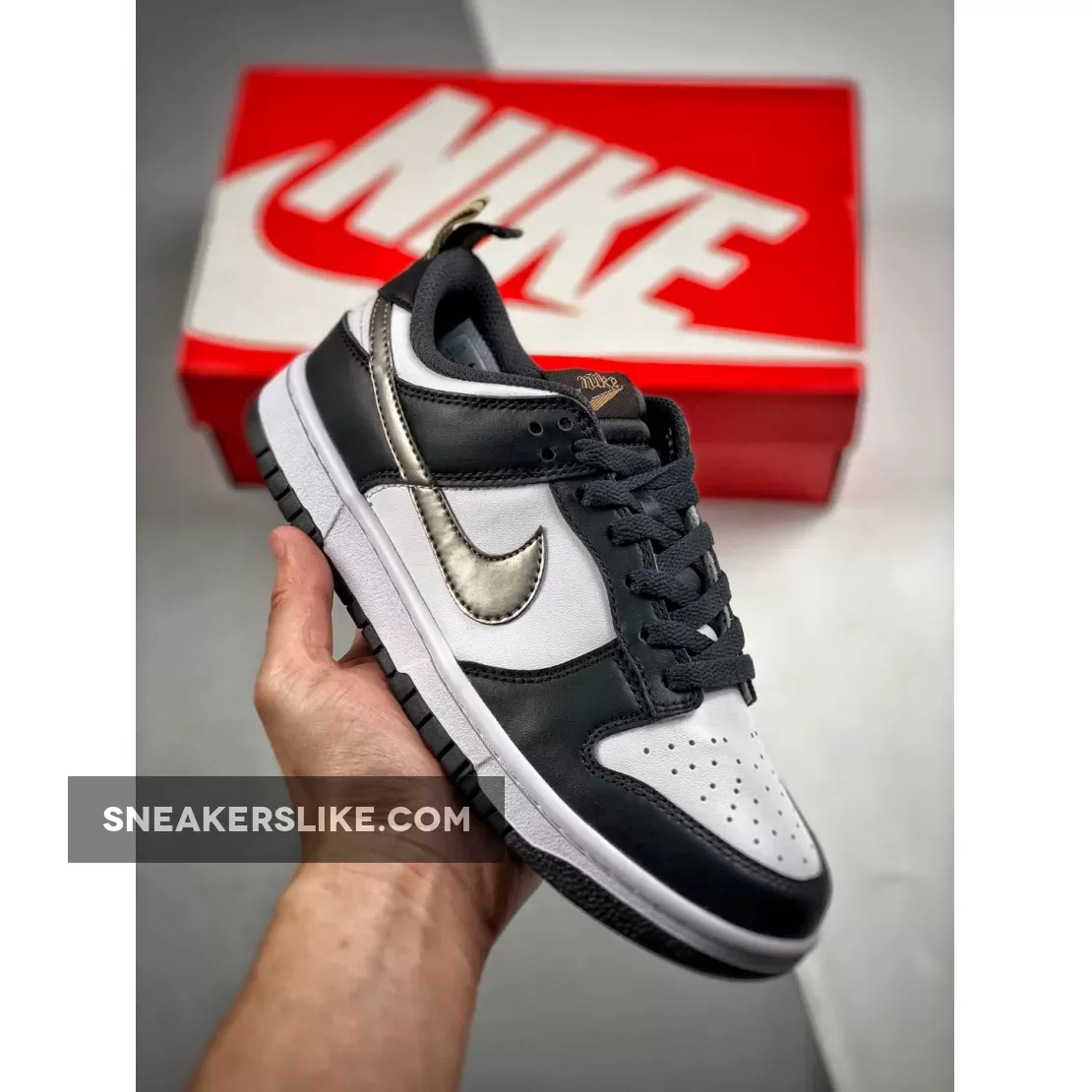 Nike Dunk Low GS Pull Tabs Black White DH9764-001