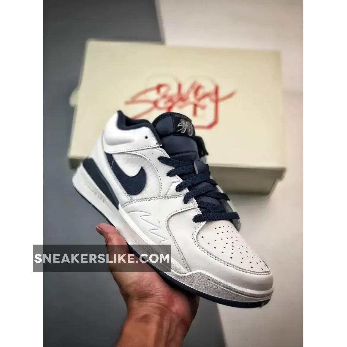 New Releases Jordan Stadium 90 White Navy FB2269-104