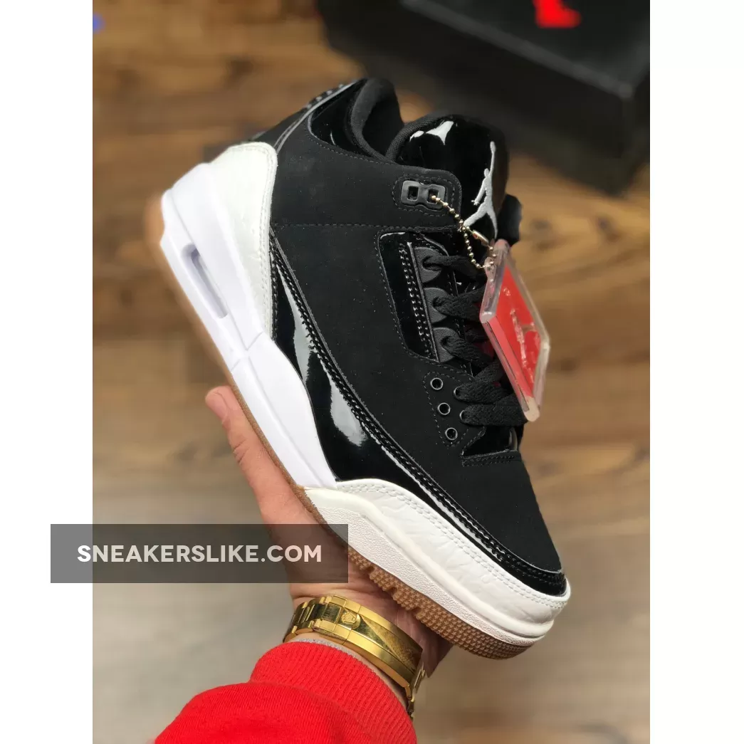 Air Jordan 3 Black/White-Gum 441140-022 To Buy