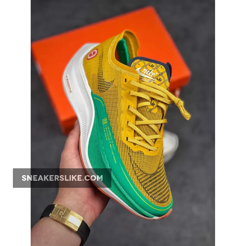 Nike ZoomX VaporFly NEXT% 2 Dark Sulfur/Stadium Green / nike zoomx vaporfly next 2 dark sulfur