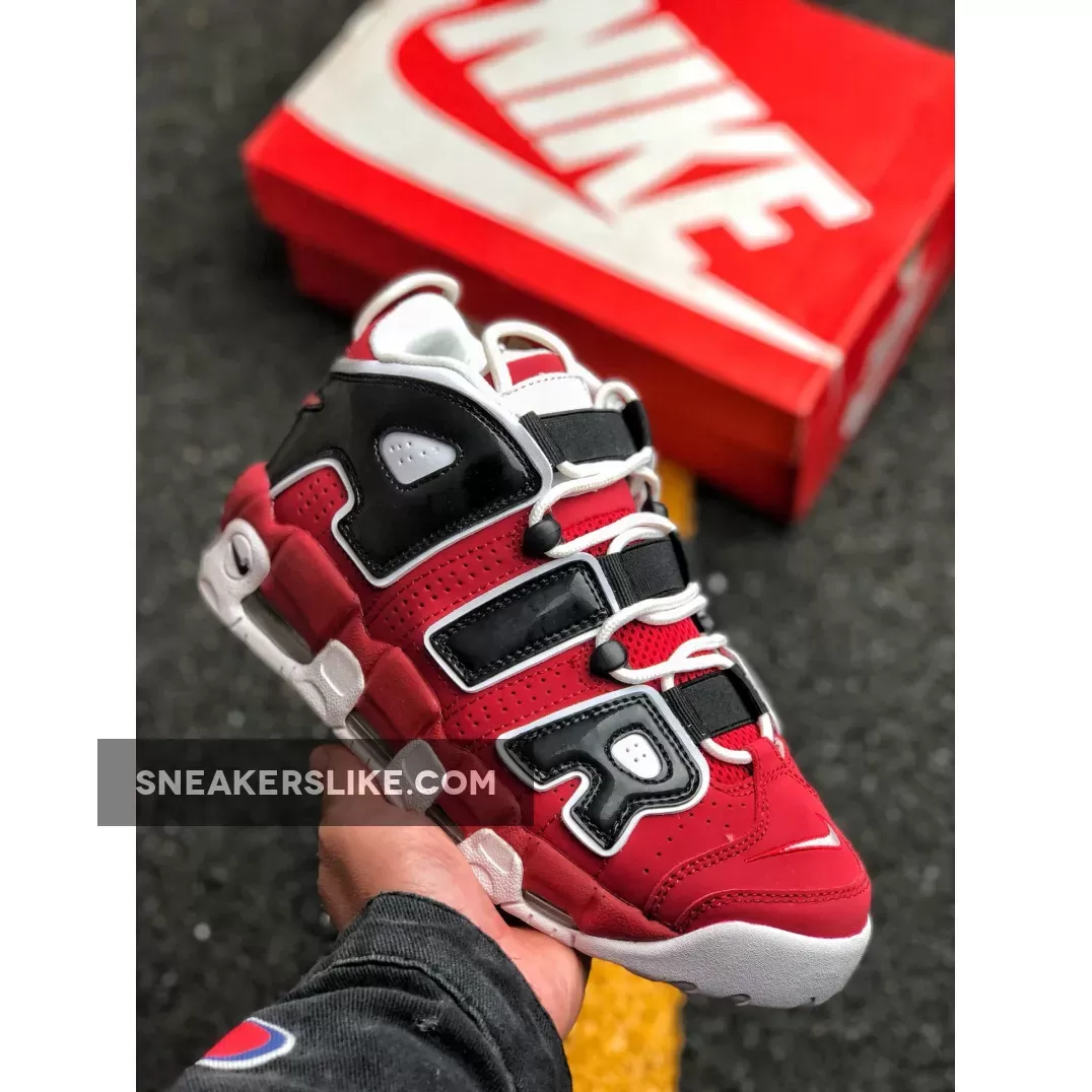 Kids Nike Air More Uptempo Bulls 921948-600 nike uptempo 94