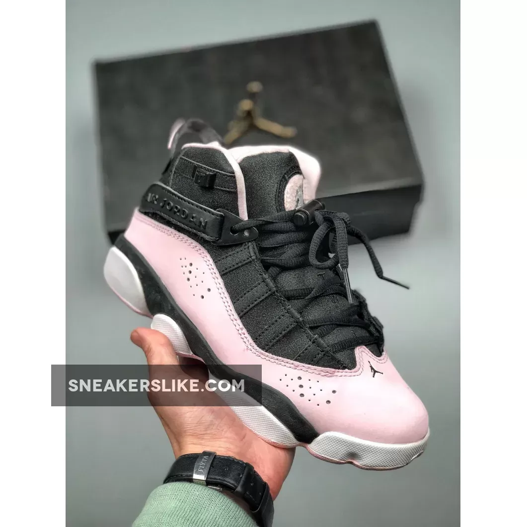 Jordan 6 Rings GS 'Black Pink Foam' / 6 ring jordan pink