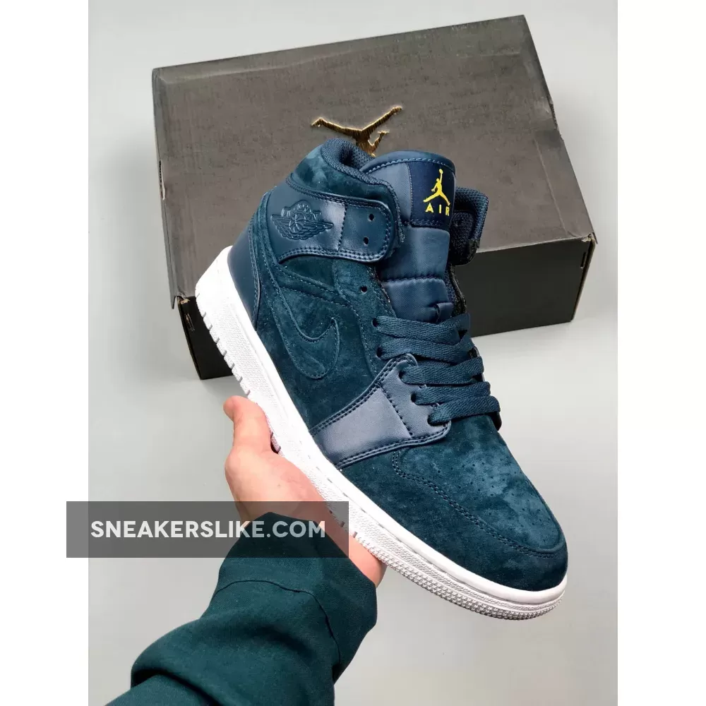 Air Jordan 1 Mid 'Armory Navy' 554724-421 - air jordan 1 mid armory navy release date