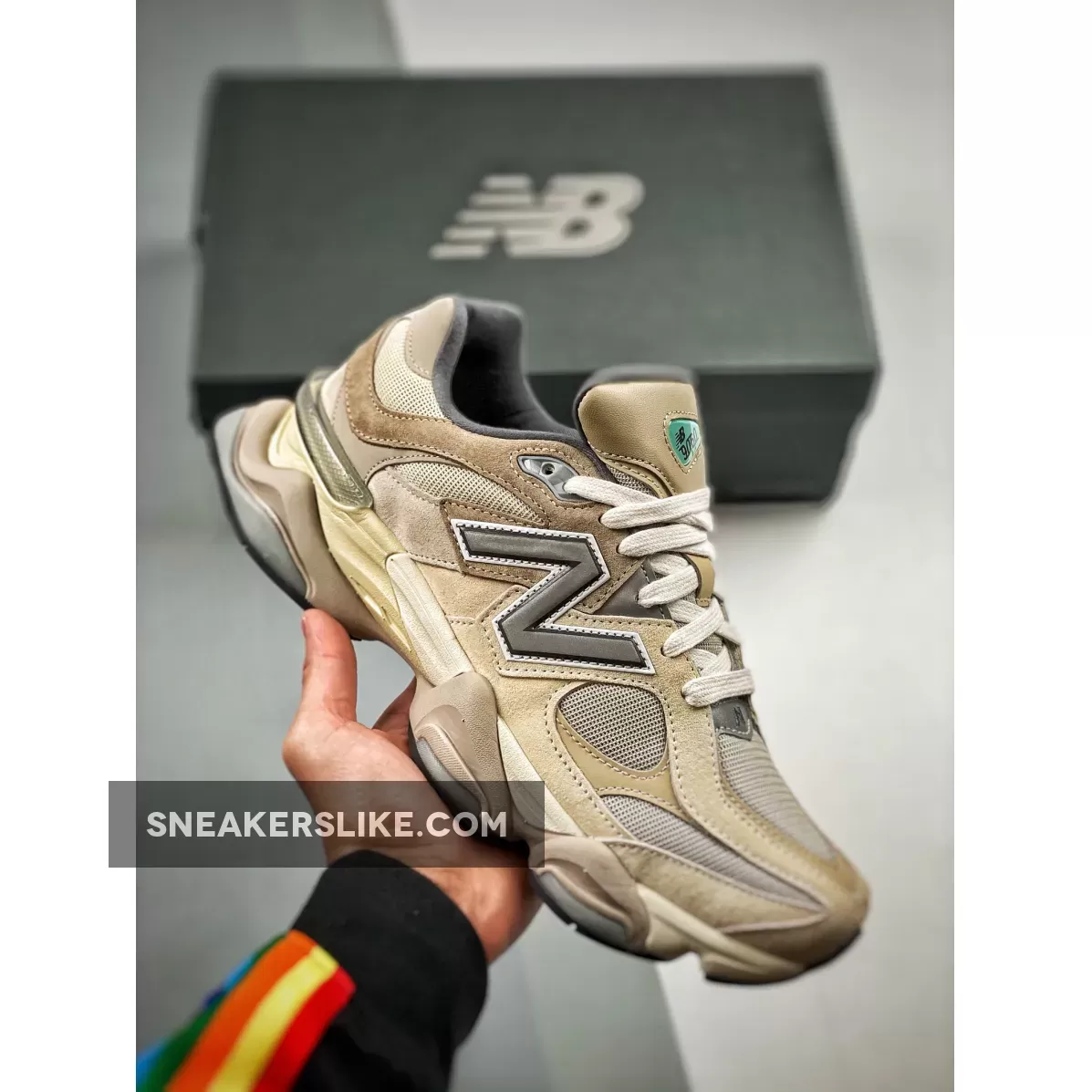 New Balance 9060 'Mindful Gray' Sea Salt/Surf 9060 New Balance Sea Salt